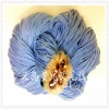 Factory direct sales of coarse wool thread, polyester wool thread, three-dimensional embroidery thread, scarf thread, 3-4MM diameter Specification image